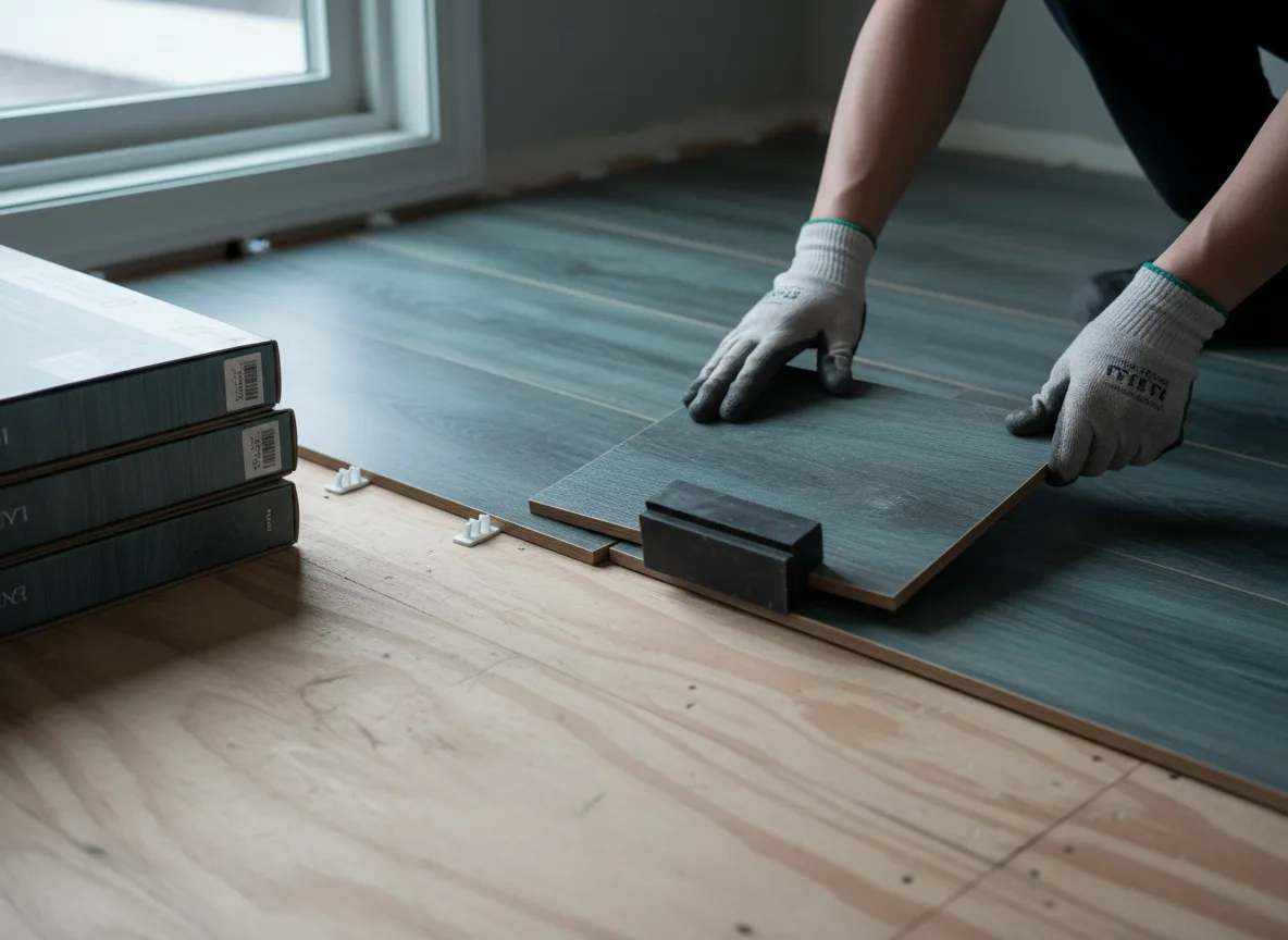 Luxury Vinyl Plank Installation company in Rushsylvania, OH
